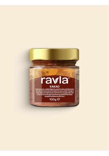 Ravla Naturel Kakao Tozu - 100g