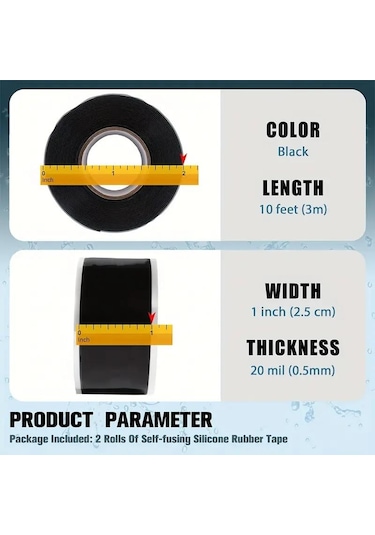 Yeşil Su Geçirmez Silikon Performans Onarım Kauçuk Silikon Yapışkan Bant Kendinden Sigortalı Bant Tel Sızdırmaz Kauçuk Yumuşak Bant Sızdırmazlık Bandı