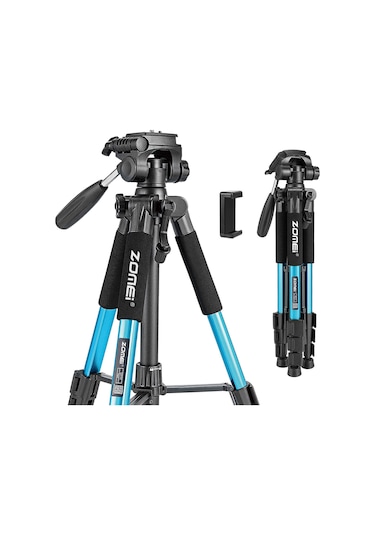 Zomei Q111 Profesyonel Alüminyum Tripod-5 Kg Taşıma Kapasiteli