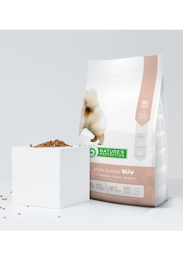Nature's Protection Küçük Irk Kümes Hayvanlı Yavru Köpek Maması 2 KG