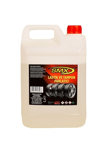 Smx Lastik Parlatma ve Tampon Parlatıcı 5 Lt -M.Fiber Bez