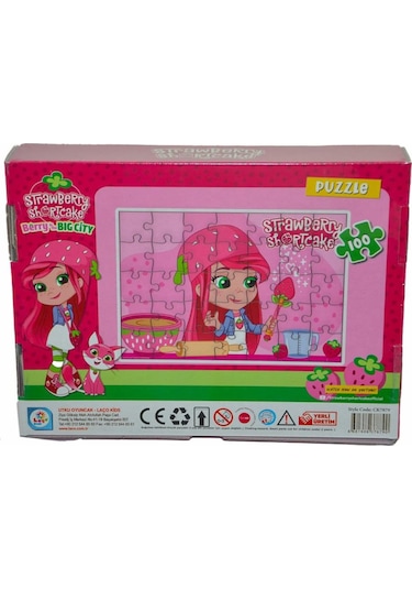 CK7879 ÇİLEK KIZ 100 Parça Kutu Puzzle-Utku