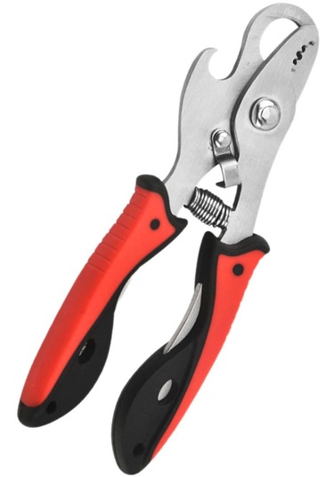 Suntek Salyangoz Kuyruğu Kesme Pensesi 5.8in Pratik Rahat Kırmızı