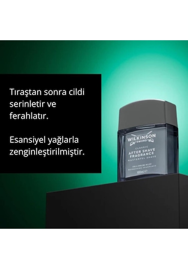 Wilkinson Sword Classic Aftershave Tıraş Sonrası Losyon 100ml