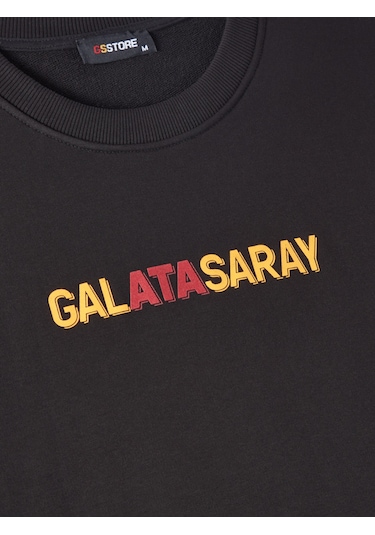 Gsstore Galatasaray Ata Sweatshirt E251277 Siyah