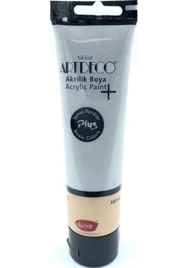 Plus Akrilik Boya 100ml Tüp 498 Gri