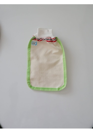 Eker-yeşil Biyeli Hızlıgiy Kese-banyo Ve Duş Kesesi-lastikli Kese