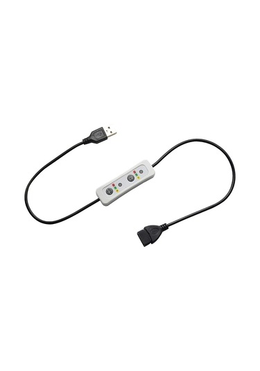 Usb Zamanlayıcı Anahtarı Uzatma Kablosu 60 Cm Masa Lambaları İçin Güç Kaynağı Kablosu