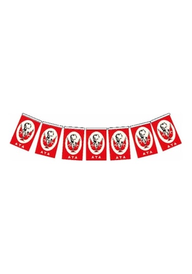 Eren İpli Atalı Bayrak Orta Boy 13 x 7.5