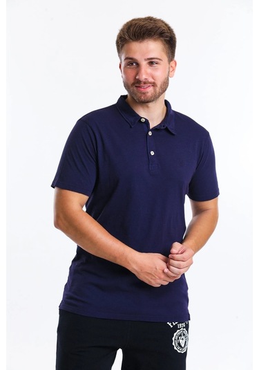 Men Poloshirt Erkek Lacivert Tshirt 22993-04 Siyah Men Poloshirt Erkek Lacivert Tshirt 22993-04 Siyah