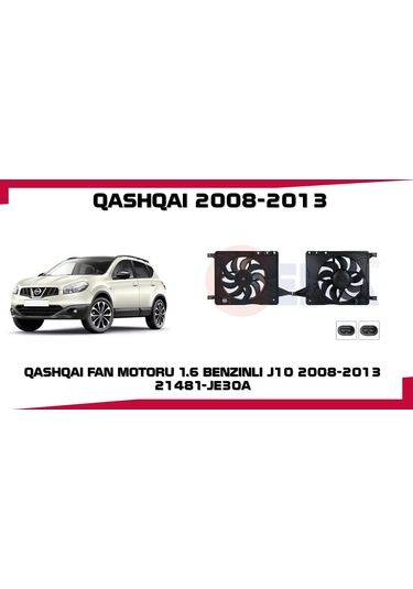Qashqaı Fan Motoru 1.6 Benzınlı J10 2008-2013
