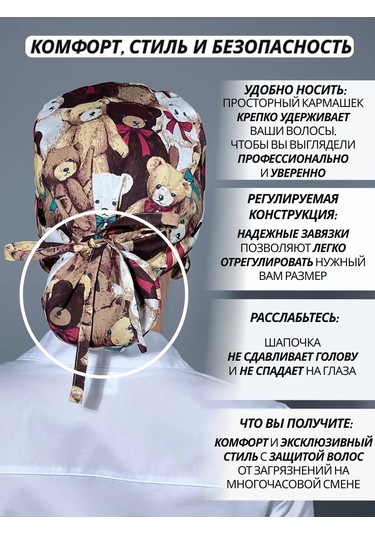 Geminiko Anesteziologlar İçin Pamuklu Tıbbi Bone 430256522