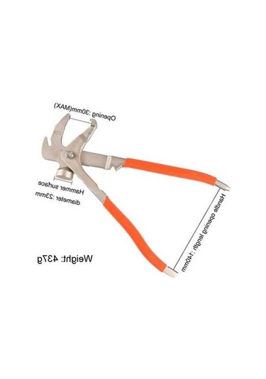 Fastbuy Lastik Dengesi Ağırlık Kaldırma Pencesi, Kırmızı, Dayanıklı Dengeli Çekiç