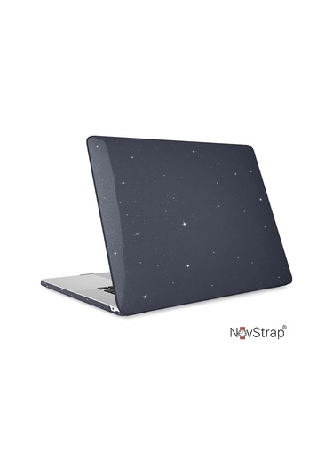 Novstrap  Macbook Pro 16 İnç M3/m3 Pro/m3 Max A2991 İle Uyumlu Parlak Simli Kılıf Sert Glitter Karışık Çok Renkli