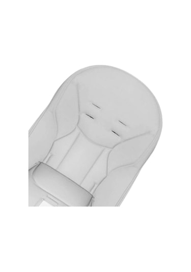 Suntek Bebek Yemek Sandalyesi Örtüsü Pu Deri Açık-gri