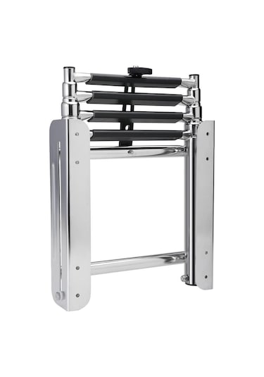 Erol Teleskopik Merdiven 4 Basamaklı Platform Altı Kızaklı 254x1150 mm