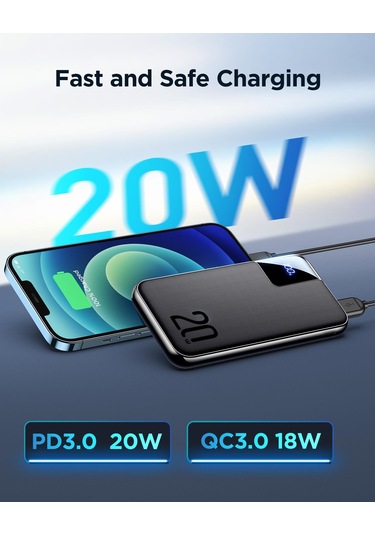 Joyroom Jr Qp190 20w 10000mah Powerbank Taşınabilir Şarj Aleti
