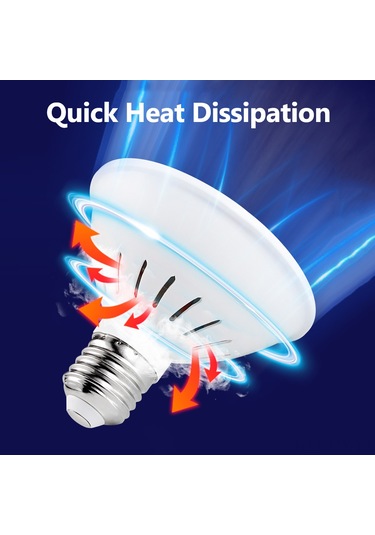 Dianziye E27 Led Bitki Büyüme Lambası 126 Led Kırmızı-mavi Spektrum 85-265v, Fotosentez İçin Bahçe/ofis/seralar İçin Bitki Işığı