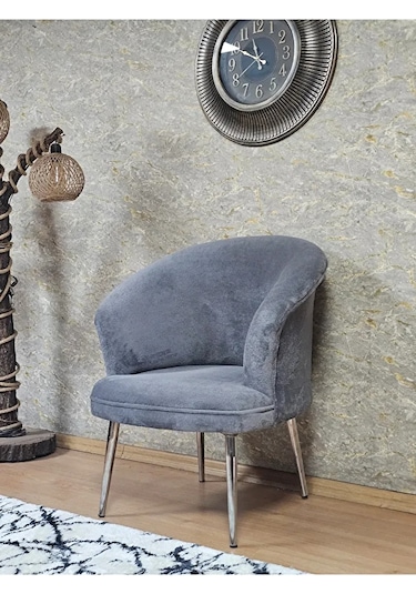 Tekli Teddy Krom Kaplama Sivriltme Ayak Çay Seti Koltuk Tekli Ber Çok Renkli