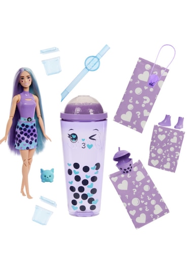 Barbie Pop Reveal Boba Series - Taro Milk HTJ19