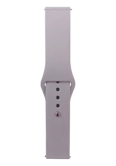 Samsung Uyumlu Galaxy Watch Active 2 44mm Band Serisi 20mm Klasik Kordon Silikon Strap Kayış