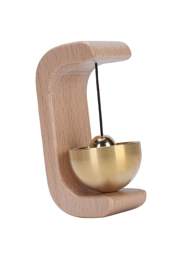 Yaozixa Ahşap Ve Bakır Kapı Zili, Giriş Alarmı, Sevimli Ses, Kolay Kurulum, Ev Dekorasyonu, Alici Atmosfer Oluşturur