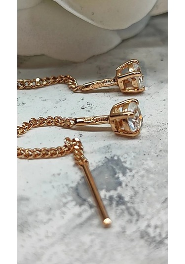 Sılver Whale Gümüş Küpeler 310154392 Altın