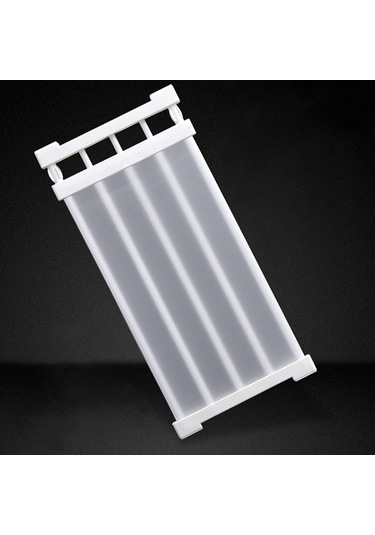 Tongxida Gardırop Depolama Katmanlı Baffle Dolap Raf Yurt Bölme Dolap Bölme Levhası, Genişlik: 24cm, Esneme Aralığı: 38-55cm Diğer