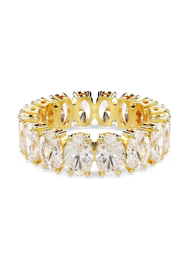 5707191 Swarovski Yüzük Matrıx:rıng Oval Whı/gos 58 Metalik