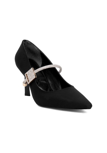Miss Park Moda Pm439 K951n Kadın Klasik Topuklu Ayakkabı Siyah Siyah
