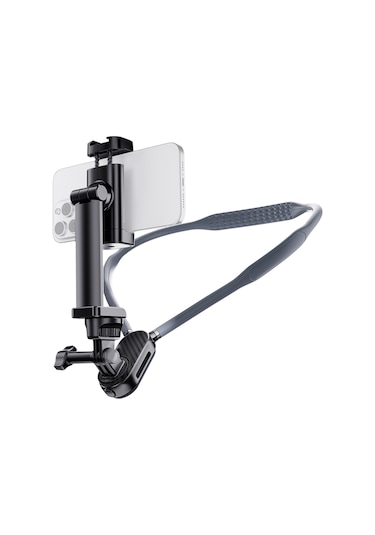 Wezone Kolle Tutucu Kamera Ve Telefon Tutucu - Pov Video Çekimi İçin 1/4 Vida Bağlantısı İle Elserbest Kayıt