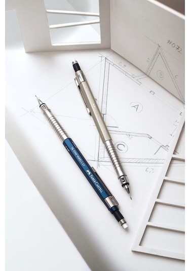 Faber-Castell TK Fine Vario Lüx Versatil Kalem, 0.5 mm, Champagne Gold, Ayarlanabilir Uç, Ergonomik Tasarım