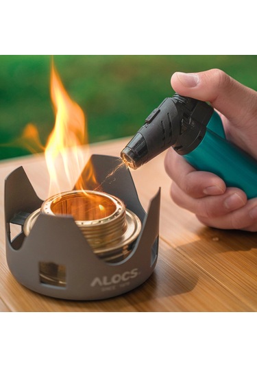 Geeksen Alocs Cs-b02 100ml Anodize Alüminyum Alkol Ofisi, Islak Kapaklı Ve Tutuculu, 140g Hafif Tasarım Gri