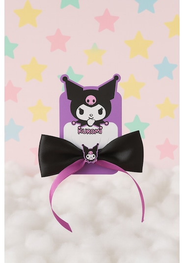 Şehrazat Handmade Kuromi Figürlü Kurdele Toka Çok Renkli