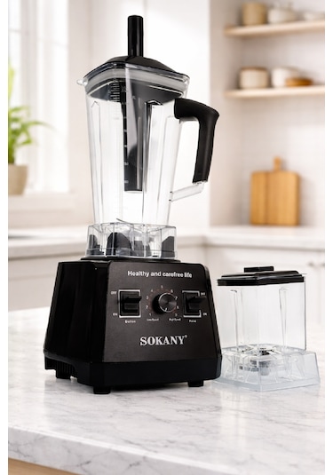 Sokany SK-666 Prokitchen 5000 W 2 Si 1 Arada Blender