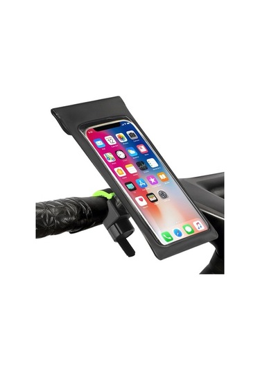 Ebitda Outdoor Bike Phone Mount, Waterproof, Black-green, For 3.5-7 Phones, 360 Rotation, Secure, Sanbuyos Siyah - Yeşil