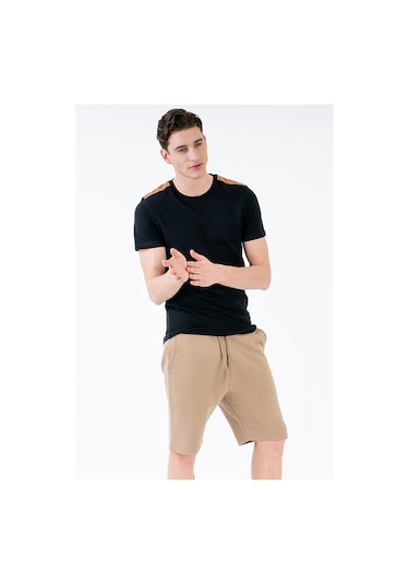Jahr Marc Basic Camel Erkek Spor Şort L Kahverengi