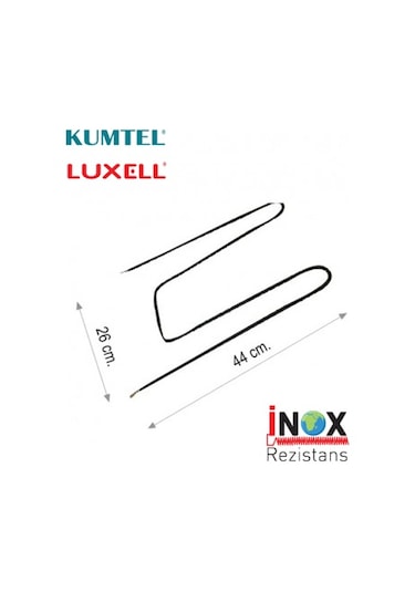 Luxell-Kumtel Uyumlu M Tipi Fırın Isıtıcı