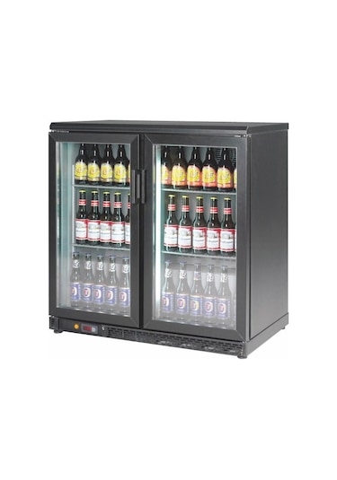 Bar Arkası Şişe Soğutucu / 2 Kapılı-319
