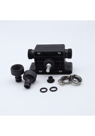 Hangfox Kompakt Dikey Merkezcil Pompa, Dc Akıllı Otomatik Kendinden Emici, Su Çekimi Ve Boşaltma İçin El Matkap Uyumlu Taşınabilir Pompalar