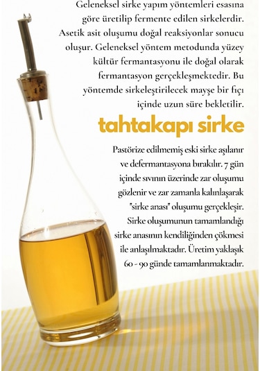Tahtakapı Alıç Sirkesi 500 ML