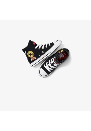 Converse X Tom & Jerry Chuck Taylor All Star Easy-on Çocuk Siyah Sneaker A15114c Siyah