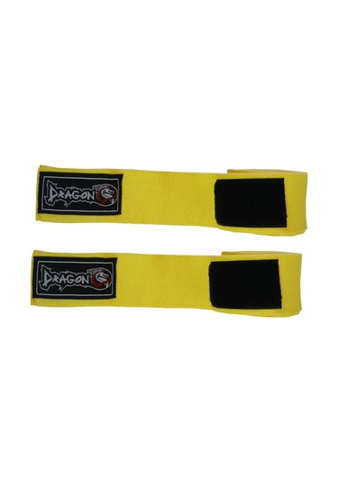 Dragondo 83822 Elite Elastik 5 Metre Bandaj Sarı Boks Bandajı Sarı