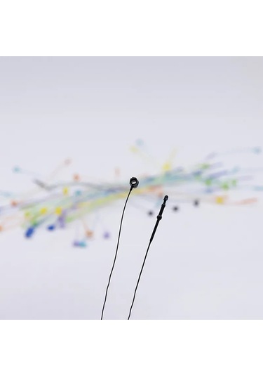 Fuyaku 4" Elle Geçmeli Kılçık Etiketleme Plastiği Siyah 5.000 Adet