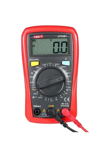 Novahub Uni-t Ut33b+ Lcd Dijital Multimetre, Dc/ac Gerilim-akım Ölçer, Direnç Test Cihazı, Voltmetre Ampermetre