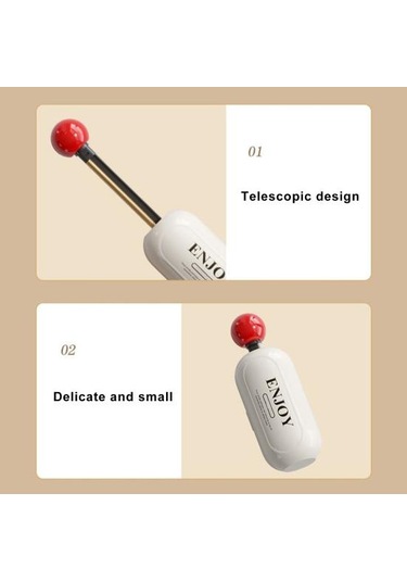 Taşınabilir Lint Rulosu Giysi Mobilya 2'si 1 Arada Yıkanabilir Lint Temizleyici Tekrar Kullanılabilir Mini Evcil Hayvan Tüyü Temizleyici Yapışkan Lint Rulosu Topu Beyaz