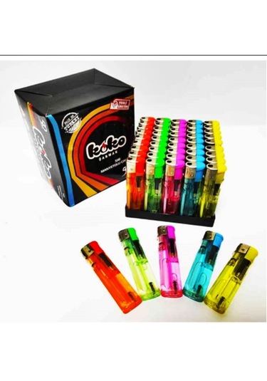 Ardahan Ticaret Çakmak Manyetolu 518 Şeffaf 50 Adet