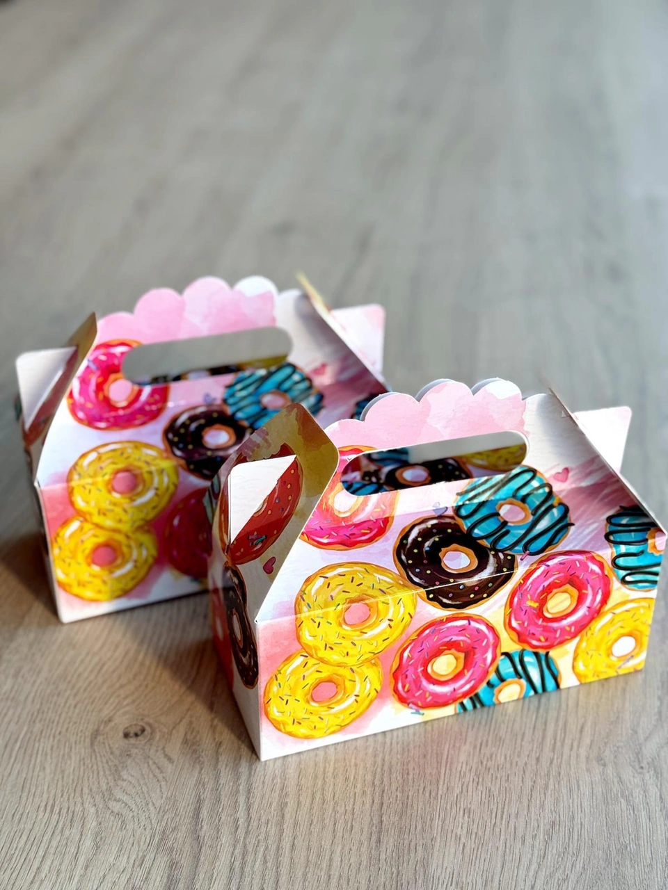 Macaron Kutusu 25 'li El Tutmalı Çanta Doğum Günü Hediye Kutusu Pasta Kutusu