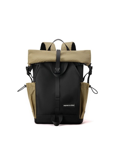 Wepower 6631 36-55l Rulo Üst Sırt Çantası Su Geçirmez Naylon Seyahat Omuz Çantası Erkekler Kadınlar İçin Haki