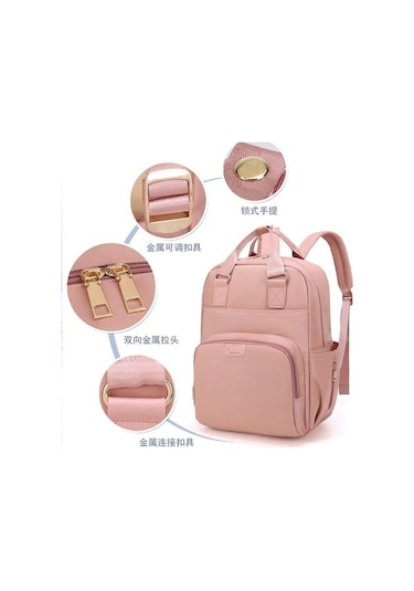 Ebitda Çok Fonksiyonlu Anne-bebek Bakım Çantası Bej Bej